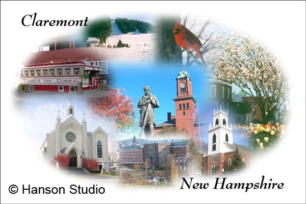 Claremont, NH - Collage